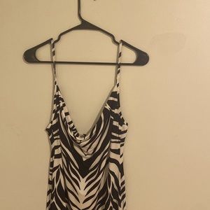 ASOS Zebra Midi Dress